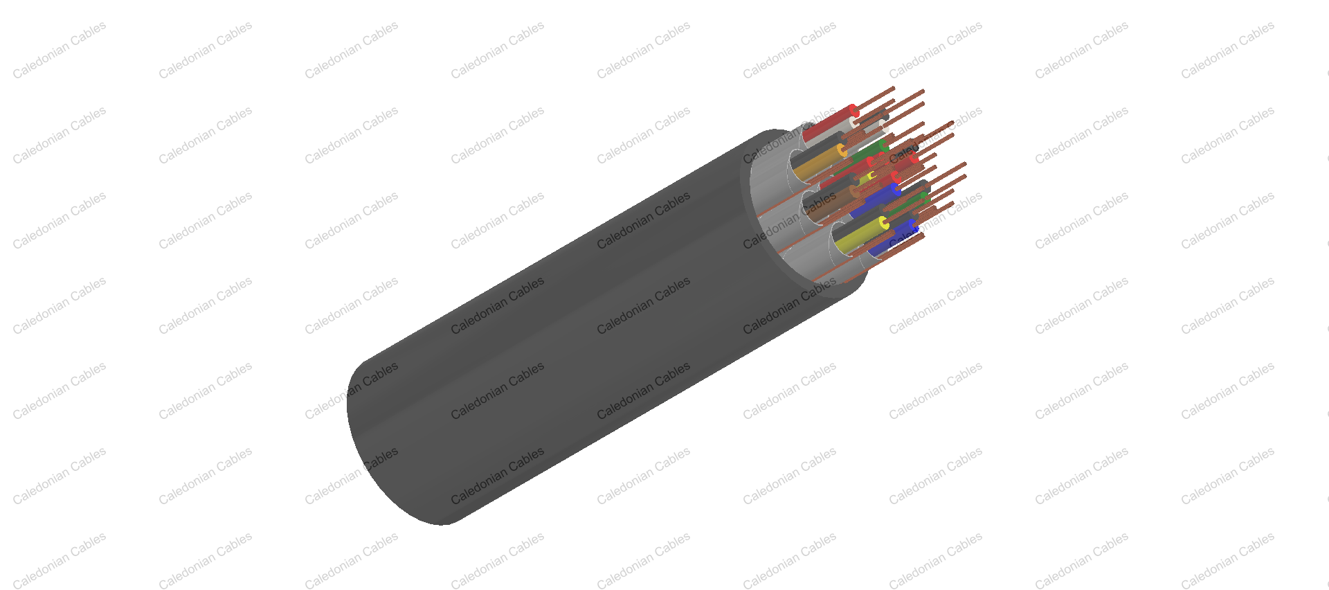 Multipair Individually Screened Cables-Belden Equivalent 9733 BE119733V